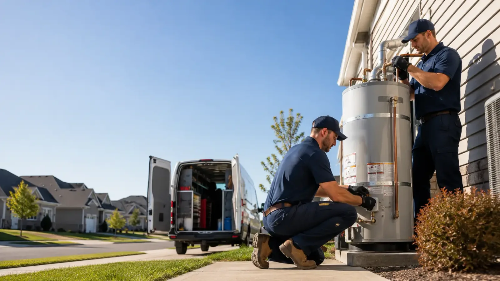 Water Heater Installation in Mount Auburn, IL
